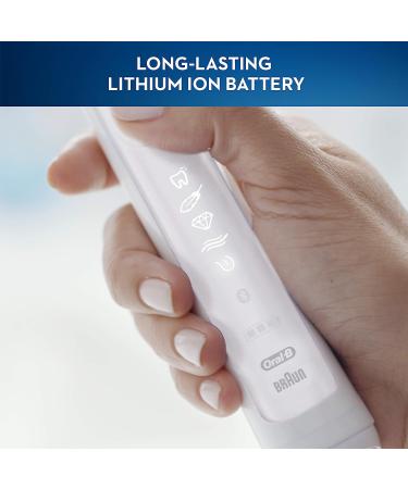 Oral-B Genius 9600 Electric Toothbrush - White | Top-rated dental care tool - Buy Online on GoSupps.com