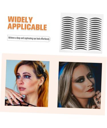 OSOLADY 20 Sheets Double Eyelid Tape Waterproof Eyelid Lift Strips Long Lasting Eyelid Tape Eyeliner Stickers Self-Adhesive Eyeliner Strip Reusable Eyeshadow Stickers - Buy Online on GoSupps.com