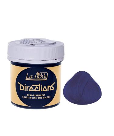 La Riche Directions Neon Blue Semi-Permanent Hair Colour 88ml Neon Blue 88 ml (Pack of 1)