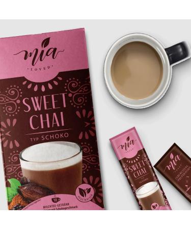 Mia Sweet Chai Chocolate Instant Milk Tea - 8 Pack (80 Cups) | Quick & Easy Soluble Drink Mix 250g - Buy Online on GoSupps.com