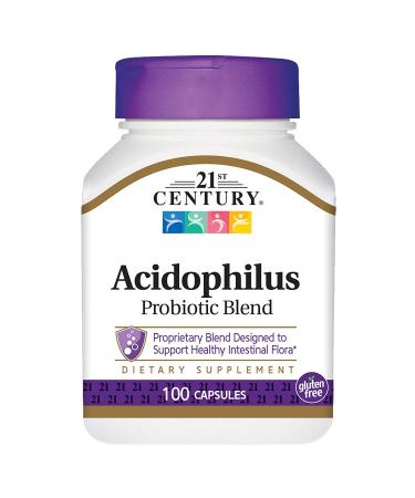 21st Century Acidophilus Capsules 100 Caps