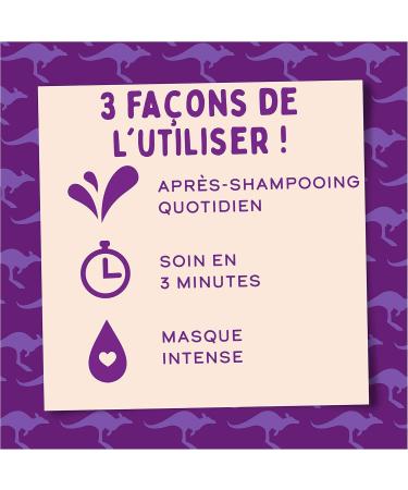 Aussie 3 Minute Miracle Deep Hydration Vegan Intensive Treatment Intense Hydration For Very Dry Thick And Curly Hair - With Avocado Jojoba And Macadamia Nut Oil 225 ml - Buy Online on GoSupps.com