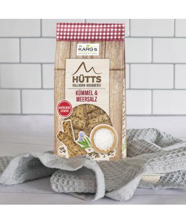 Buy Dr.Karg s Huts Wholesale Nibbing Caraway & Sea Salt Biscuits Vegan Wholemeal Oven-Baked Additive-Free | 12x125g - Buy Online on GoSupps.com