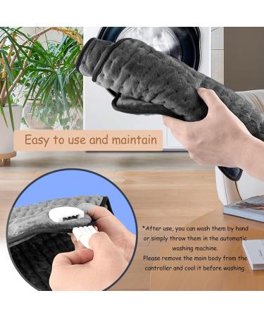 Buy Electric Blanket - Fast Heating 4 Timings 6 Modes | Cozy Winter Gray Electric Heating Blanket - Buy Online on GoSupps.com