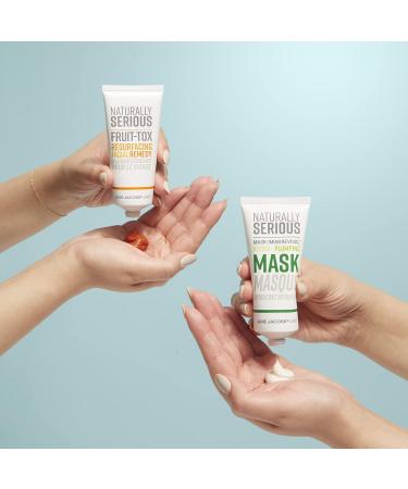 Naturally Serious Fruit-Tox | Vegan Exfoliating Facial Remedy & Brightening Treatment | Cruelty-Free Skincare | International Shipping Available - Buy Online on GoSupps.com