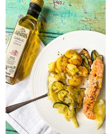 Filippo Berio Garlic Flavoured Olive Oil 250 ml 250ml - Buy Online on GoSupps.com
