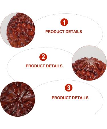 Minkissy 6-Piece Carving Craft Set | Chinese Massage Handballs & Desk Decoration | Rosewood Trigger Point Tools - Buy Online on GoSupps.com