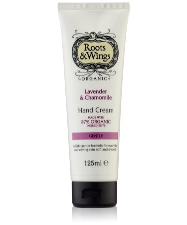 Roots and Wings Organic Gentle Lavender and Chamomile Hand Cream 125ml