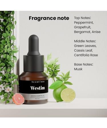 Hotel Essential Oils for Diffuser - Inspired by Westim Hotel Home Luxury Scents Premium Fragrance Oil for Ultrasonic and Waterless Diffusers and Crafting - 15 mL - Buy Online on GoSupps.com