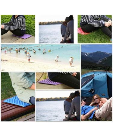 STKYGOOD Camping Foam Pad Waterproof XPE Foam Seat Camping seat pad for Picnic  Hiking  Backpacking  Mountaineering  Trekking (5PCS-Blue/Red/Purple/Orange/Green) - Buy Online on GoSupps.com
