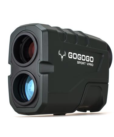 Gogogo Sport Green Hunting Rangefinder -1200 Yards Laser Range Finder for Hunting and Golf with Speed, Slope, Scan and Normal Measurements - Rechargeable - with USB Cable - Buy Online on GoSupps.com