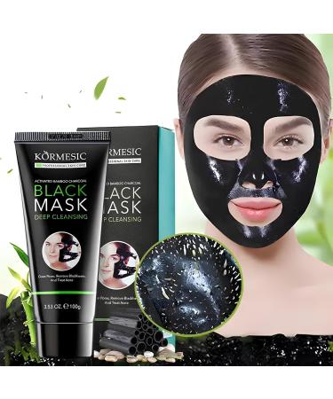 Blackhead Remover Bamboo Charcoal Peel Off Face Mask 100g - Buy Online on GoSupps.com