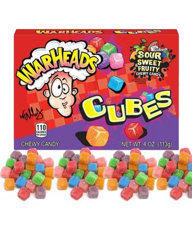 Warheads Fruit & Chewy Deal of 3 Most Fastest Selling | Chewy Cubes Box 113g | Sour Jelly Beans Box 113g | Lil Worms 99g | Mix & Match Deal | Sold by Essential Products - Buy Online on GoSupps.com