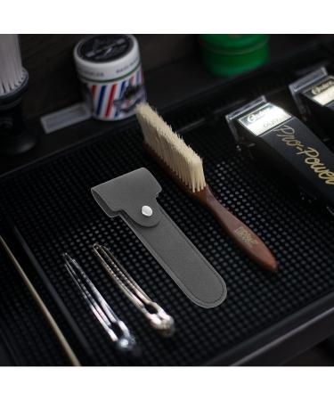 Minkissy Razor Leather Sheath Case | PU Leather Protection for Straight Razors - Hairdresser Safety Etui - Buy Online on GoSupps.com