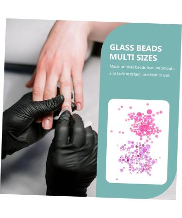 HAPINARY 9 Boxes Nail Decoration Jewelry Nail Beads for Nail Art Nail Jewels Beads for Nails Nail Gems Gemstones for Nails Mini Beads Nail Art Beads Kit Glass Macaron Accessories - Buy Online on GoSupps.com