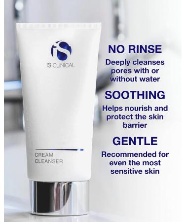 iS CLINICAL Cream Cleanser - Hydrating Facial Cleanser & Makeup Remover 4 Fl Oz - Buy Online on GoSupps.com