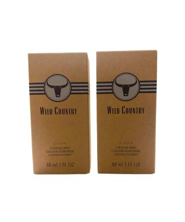Avon Wild Country for men Cologne Spray 3 Fl Oz Lot of 2 sold by Z&S Cosmetics