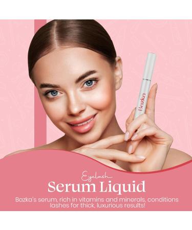 Bazka Pro Eyelash Growth Serum | Thicker Longer & Fuller Lashes Naturally | Eyelash Enhancer (3.5mL) - Fast International Shipping - Buy Online on GoSupps.com