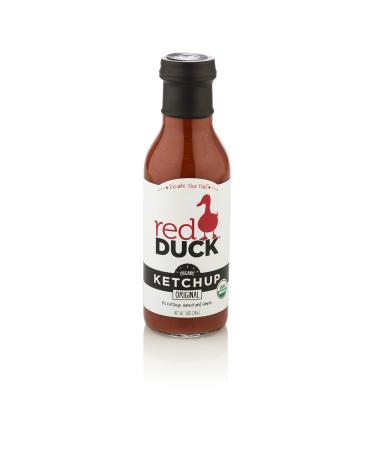 Red Duck Original Organic Ketchup - Gluten-Free, All Natural (Original, 14 fl. oz.) Original 14 Ounce (Pack of 1)