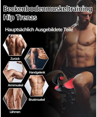Thigh Trainer 35LB | Pelvic Floor Trainer for Women & Men | Home Fitness Leg Press & Buttock Trainer | Sports Equipment - Buy Online on GoSupps.com