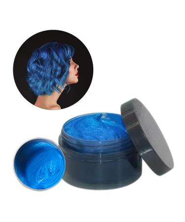 Temporary Blue Hair Color | Water Soluble Hair Wax for Kids Women & Men | Quick Drying Wash Out Hair Dye - Buy Online on GoSupps.com