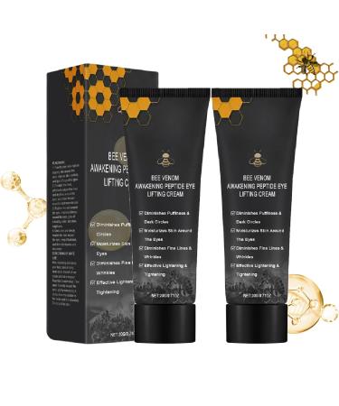 Hengxuan Bee Venom Awakening Peptide Eye Lift Natural Moisturizing Anti-Aging Cream for Dark Circles Puffiness and Under-Eye Bags (2)