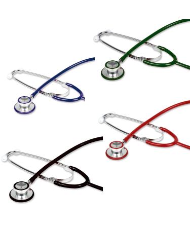 Gima - TRAD Double Head Stethoscope Adults Color Y Black Chestpiece 43.5 mm Bell 30 external measures Latex-free M - Buy Online on GoSupps.com