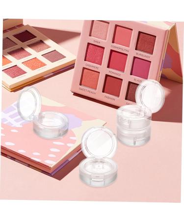 POPETPOP 4pcs Makeup Palette Set - Empty Eyeshadow Blusher & Lip Balm Cases for Travel | Versatile Makeup Organizer - Buy Online on GoSupps.com