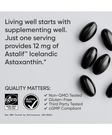 Buy Sports Research Astaxanthin Triple Strength 12 mg - 60 Softgels for Optimal Health - Buy Online on GoSupps.com