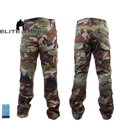 Men's Gen3 Tactical BDU Pants with Knee Pad - Woodland, Size X-Large - Buy Online on GoSupps.com