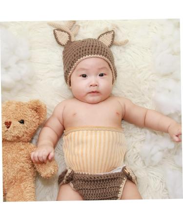 Hoement 3pcs Baby Belly Belts - Cotton Belly Band for Infant Umbilical Hernia & Colic Relief - Buy Online on GoSupps.com