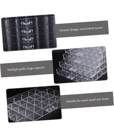 FRCOLOR Box Drawer Storage Box Nails Accessories Desk Attachment Nails Decoration Storage of Jewellery Beads Organiser for Nail Tips Container for Nail Tips Dog P.s - Buy Online on GoSupps.com