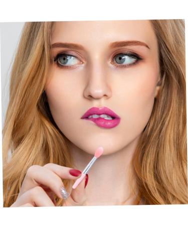 POPETPOP Lip Plumper Lip Gloss 4 Sets Lip Gloss Brush Silicone Lip Applicator Silicone Facial Brush Lip Gloss for Women Makeup Brush Makeup Lip Brush Pink Silica Gel Miss Beauty Products - Buy Online on GoSupps.com