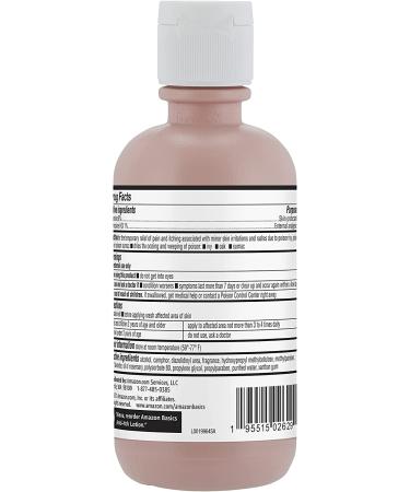 Amazon Basics Medicated Calamine Anti-Itch Lotion - 6 fl oz (1-Pack) | Analgesic Skin Protectant by Solimo - Buy Online on GoSupps.com