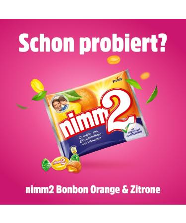 nimm2 Bonbons Red Fruits - 429g Filled Bonbons with Juice & Vitamins | Shop Internationally - Buy Online on GoSupps.com