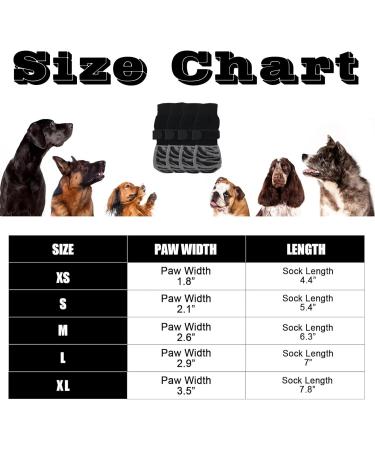 Stripes Waterproof and Anti-Slip Dog Socks for Hardwood Floors Extra Thick Grip Works Prevents Licking Slipping Injuried for Dog Paw Protection(L) - Buy Online on GoSupps.com