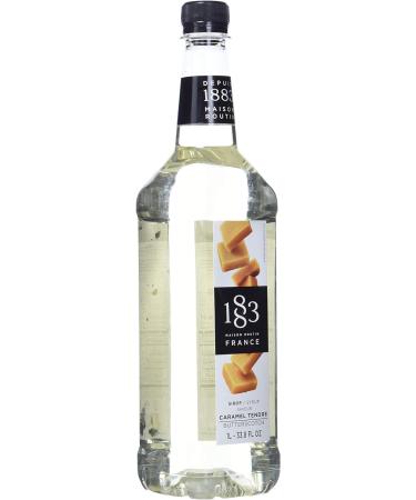 1883 Maison Routin Butterscotch Syrup 1 Litre - Premium Butterscotch Flavor - 1 Pack - Buy Online on GoSupps.com