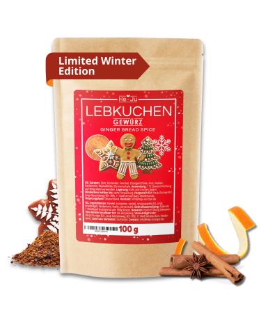 HeJu Europe BV HeJu Gingerbread spices for baking 100 g aromatic spice mix for cookies and desserts 100 natural vegan glutenfree without added sugar