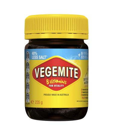 Vegemite Salt Reduced Vegemite 235gm Salt 8.29 Ounce (Pack of 1)