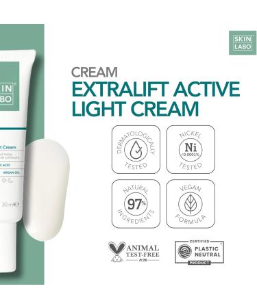 SkinLabo Extralift Active Cream Moisturises and Reshapes Face Contours Lifting Effect with Hyaluronic Acid at 3 Molecular Weights Argirelox 30 ml New Version - Buy Online on GoSupps.com