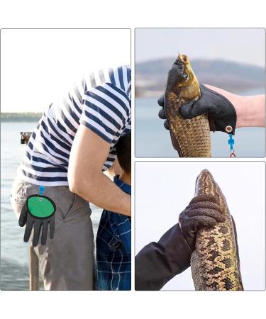 Jinxian Waterproof Fishing Gloves - Stab-Resistant Anti-Cut with Magnetic Buckles for Safe Pike & Zander Handling - Best Fishing Accessories - Buy Online on GoSupps.com