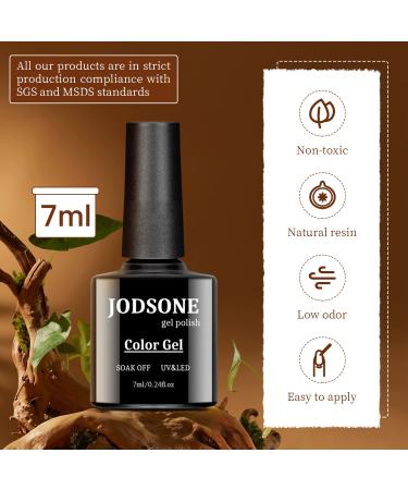 JODSONE 100 PCS Gel Nail Polish Kit - Base Coat & Top Coat Collection for Manicure Lovers - Buy Online on GoSupps.com