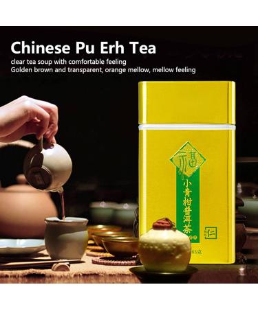  WOHPNLE Puerh Tea Premium Quality Mandarin Peel Puerh Tea 65g of Yunnan Chinese Puerh Tea with Orange Peel Suitable for Daily Use in the Office Dormitory or Tea Room - Buy Online on GoSupps.com