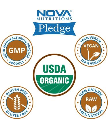 Organic Hibiscus Flower Powder 16oz (454g) - Nova Nutritions - Buy Online on GoSupps.com