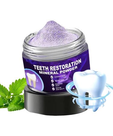 Natural Dental Powder - Powdered Dental Care - Immediate Action 50g Toothpaste for Home Bathroom Daily Routine Travel Women Men - Buy Online on GoSupps.com