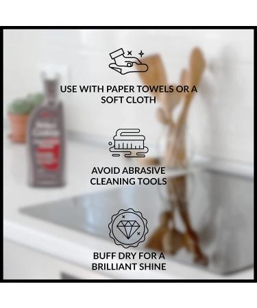 Hope's Perfect Cooktop Cleaner 10.6oz | Glass Ceramic Stovetop Cleaning Cream | Removes Burned-On Stains | Easy No-Rinse Formula | Fast-Acting | Pack of 1 - Buy Online on GoSupps.com