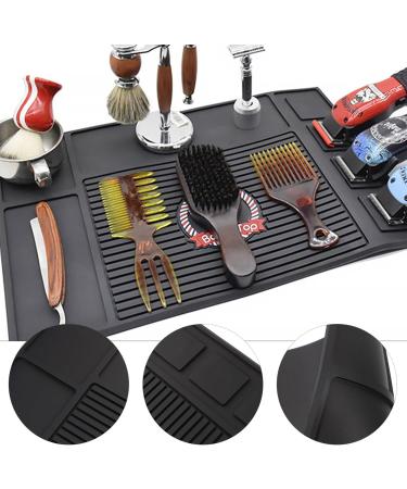SKISUNO Hairdressing Tool Pad Station Mat Barber Supplies Anti-Skid Mat Barber Mat Clippers Mat Hair Trimmers Pad Hairdressing Mat Hairdresser Tools Hairdressing Tool Mat Barber Pad - Buy Online on GoSupps.com