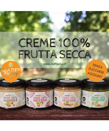 Cream 100% Peanuts 190g Nuttyplus - Artisan Processing - Buy Online on GoSupps.com