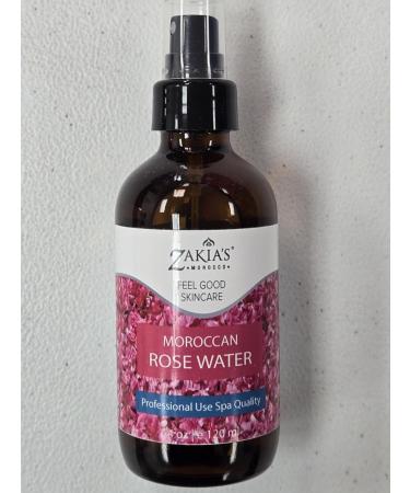 HYDROSOL Water Collection (Rose Water 4 oz) - Moroccan Rose Water for Face & Hair - 4 oz - Buy Online on GoSupps.com