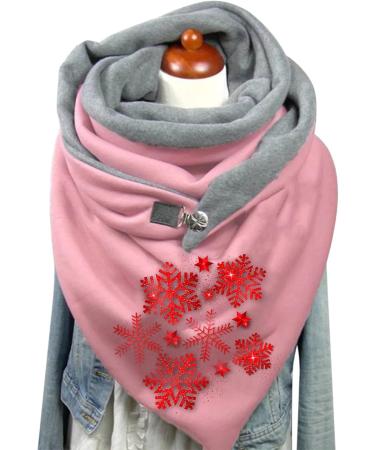 Ladies Elegant Warm Scarf - Autumn Winter Neck Warmer - Triangular Scarves for Cold Weather - Buy Online on GoSupps.com